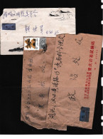 Early RO China Airmail Label Using On Letters As Shown  - Luchtpost
