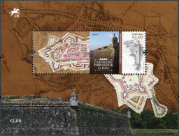PORTUGAL - 2023 - SOUVENIR SHEET MNH ** - Valença Do Minho Fortress - Neufs