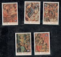 COOK  ISLANDS:.....1976:Michel 507A-511Amnh**CHRISTMAS - Cookeilanden