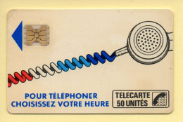 Télécarte : CORDON / 50 Unités : Numéro 9629 (voir Cadre Et Numérotation) - Telefonschnur (Cordon)