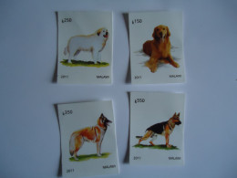 DOGS   IMPERFORATE  MNH  4 Stamps  DOGS  DOG - Honden