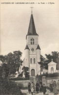 Le Trait * Route Et L'église * Villageois * Environs De Caudebec En Caux - Le Trait