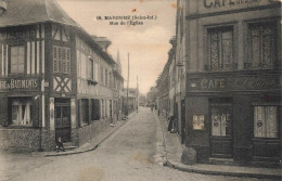 Maromme * La Rue De L'église * Café - Andere & Zonder Classificatie