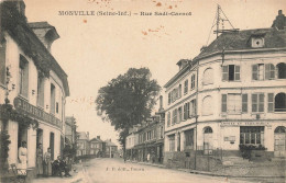 Monville * La Rue Sadi Carnot * Poste Ptt * Hôtel BLATRIX - Andere & Zonder Classificatie