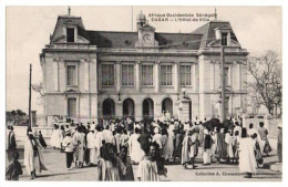 DAKAR - L'Hôtel De Ville - (Vers 1945) - BELLE ANIMATION - WW2 - Correspondance: "Témoignage" - - Senegal