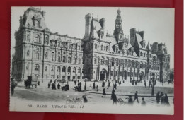 Carta Postale Non Circulée - FRANCE - PARIS - L'HOTEL DE VILLE - Cafés, Hotels, Restaurants