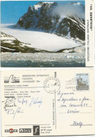 Mountaineering Svalbard '84 Norway By Italy Expedition Official PPC With 5 Handsigns In Longyearbyen - Arctic Expeditions