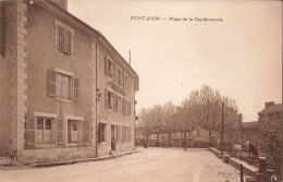 FRANCE - Pont D'Ain - Place De La Gendarmerie - Carte Postale Ancienne - Unclassified