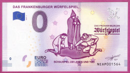 0-Euro NEAP 2019-1 DAS FRANKENBURGER WÜRFELSPIEL - Private Proofs / Unofficial