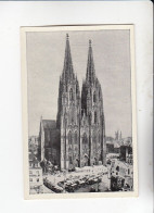 Mit Trumpf Durch Alle Welt Berühmte Bauwerke Kölner Dom      A Serie 9 #2 Von 1933 - Zigarettenmarken