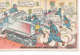 DEPLACEMENT PRECIPITE - Humor