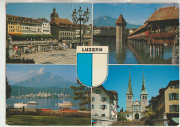 Carte  Circulée De  Luzern_Multivue  ( 4 ) Souvenir - Luzern