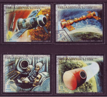 Afrique - Guinée Equatoriale - Space - 4 Timbres Différents  - 7061 - Equatoriaal Guinea