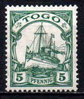 Togo   - 1909 - Colonie Allemande  - N° 20 - Neuf * - MLH - Gebraucht
