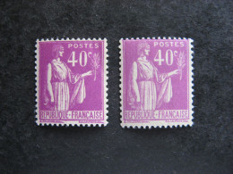 TB N° 281, Lilas Foncé Et Clair , Neufs XX. - Unused Stamps