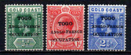 Togo   - 1915 - Occupation Militaire  - N° 59/60/62 - Neuf * - MLH - Used Stamps