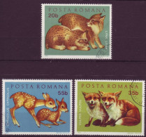 Europe - Roumanie - Faune - 3 Timbres Différents  - 7064 - Altri & Non Classificati