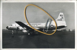 US NAVY  141006    VR-1 --  Convair C-131 F    ( 14 X 9 Cm ) See Scans - Aviation