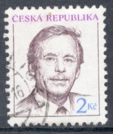 Czech Republic 1993 Single Stamp To Celebrate Vaclav Havel In Fine Used - Usados