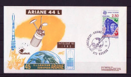 Espace 1991 08 15 - ESA - Ariane V45 - Composite Noire - Europe
