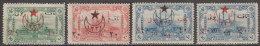 1916 - TURQUIE - SERIE COMPLETE YVERT N°418/421 * MH - COTE = 260 EUR. - Neufs