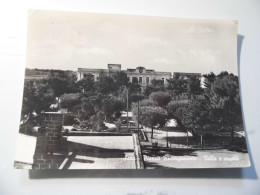 Cartolina Viaggiata "SAVA Piazza Risorgimento - Villa E Scuola" 1954 - Taranto