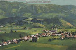 Alte AK Escholzmatt Mit Beichlen- Karte  Gel. 1925 - Escholzmatt