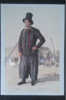 ► Habitant ILe D'Amager (Amack)   -    Danish Folk Costumes 1854 1861 - Serie "Den Gamle By" - Denmark