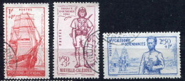 Colonie Française, Nouvelle-Calédonie N°190-2 Oblitérés, Très Beau - Used Stamps