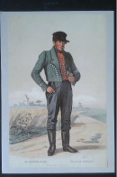► Paysan à La Pipe De Zealand   -    Danish Folk Costumes 1854 1861 - Serie "Den Gamle By" - Denmark