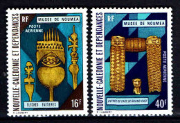 Nouvelle Calédonie  - 1973 - Musée De Nouméa-   PA 142/143 - Neufs ** - MNH - Unused Stamps