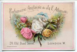 1878 Exposition Universelle Paris Chromo Dépliant PUB Publicité PARFUMERIE ANGLAISE De J. & E. ATKINSON London - Andere & Zonder Classificatie