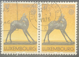 Pair Of Europa CEPT 1974 - Luxembourg Used - Oblitérés