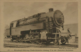 1 B 1 Heissdampf-Güterzug-Tender-Lokomotive Gattung T 20 Der Deutschen Reichsbahn - Borsig, 1923 - Trenes