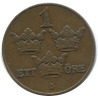 1 ORE 1910 SWEDEN Coin #AD214.2.U.A - Suède