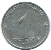 1 PFENNIG 1953 A DDR EAST DEUTSCHLAND Münze GERMANY #AE029.D.A - 1 Pfennig
