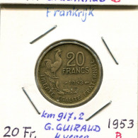 20 FRANCS 1953 B FRANCE Pièce Française #AM440.F.A - 20 Francs