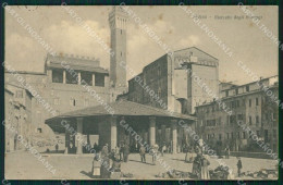 Siena Città Mercato Degli Erbaggi MACCHIE Cartolina WX1334 - Siena