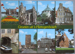 HOLLAND NETHERLAND S-HERTOGENBOSCH MULTI VIEW POSTCARD CARTOLINA ANSICHTSKARTE CARTE POSTALE POSTKARTE CARD KARTE - 's-Hertogenbosch