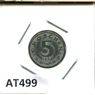 5 GROSCHEN 1957 AUSTRIA Coin #AT499.U.A - Autriche