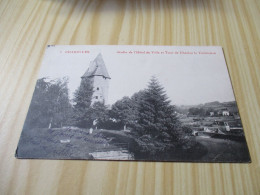 CPA Charolles (71).Jardin De L'Hôtel De Ville Et Tour De Charles Le Téméraire. - Charolles