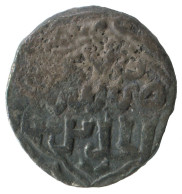 GOLDEN HORDE Silver Dirham Medieval Islamic Coin 1.5g/17mm #NNN2003.8.U.A - Islamitisch