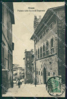Arezzo Città Palazzo Cassa Di Risparmio Cartolina WX1360 - Arezzo