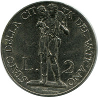 2 LIRE 1937 VATICAN Coin Pius XI (1922-1939) #AH300.16.U.A - Vaticano