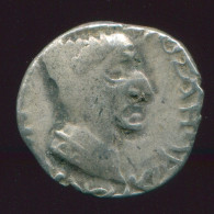 INDO-SKYTHIANS KSHATRAPAS King NAHAPANA AR Drachm 2g/15.8mm GRIECHISCHE Münze #GRK1610.33.D.A - Griechische Münzen