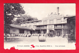 F-94-Ivry Sur Seine-08P122  Distillerie JOANNE, Cour Principale, Verso Cachet Représentant BOUCHUT, Cpa (état) - Ivry Sur Seine