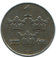 1 ORE 1917 SWEDEN Coin #AD157.2.U.A - Suède