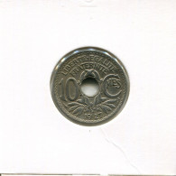 10 CENTIMES 1927 FRANCIA FRANCE Moneda #AK784.E.A - 10 Centimes