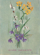 FLOWERS Vintage Postcard CPSM #PAR098.A - Flowers