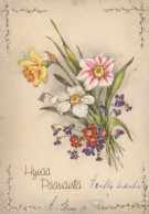 FLOWERS Vintage Postcard CPSM #PAR058.A - Flowers